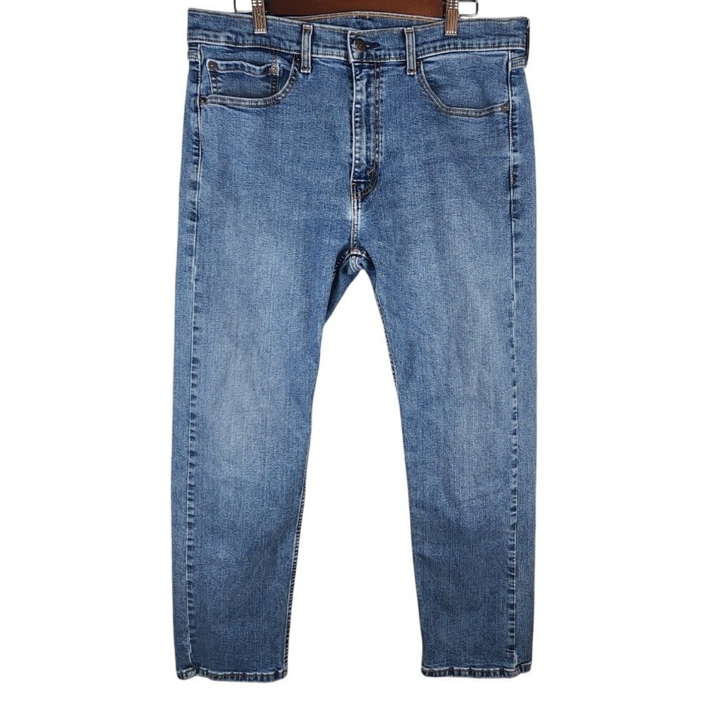 Levis‎ 506 Straight Leg Jeans Mens 36x30 Medium Wash Blue Denim